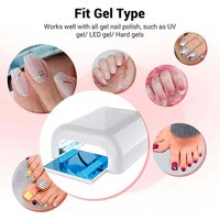 UV Glue Nail Curing Lamp 4 Tubes 36w Fast Curing Lamp