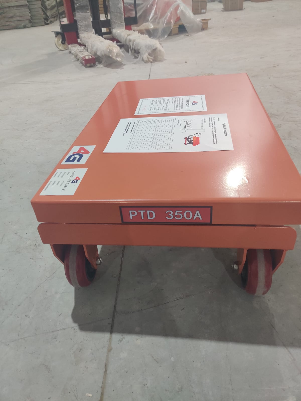 sessior manual lift table