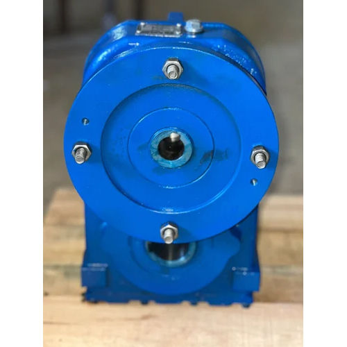 F Series Parallel Shaft Helical Gear Box - Color: Blue