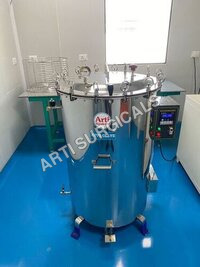 Vertical Autoclave Machine - Ss304 Grade, Mirror Finish | 121c Operating Temp, 1.2 Kg/cmâ² Pressure, 2kw Heater, Silicone Gasket, Semi-auto Operation