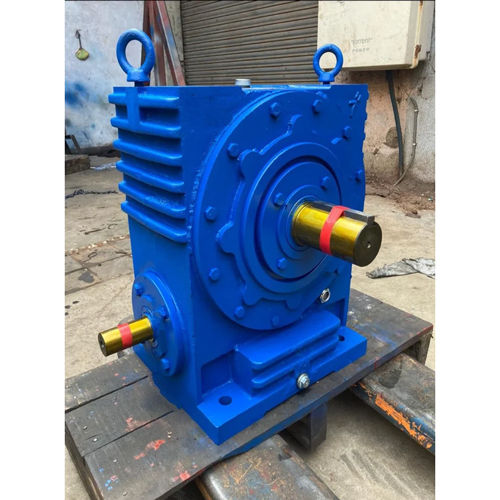 Worm Gear Reducer - Color: Blue