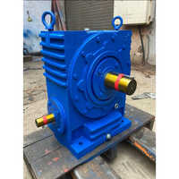 Worm Gear Reducer - Cast Iron, 220-440 Volt, Blue Color | Durable Industrial Worm Gear System