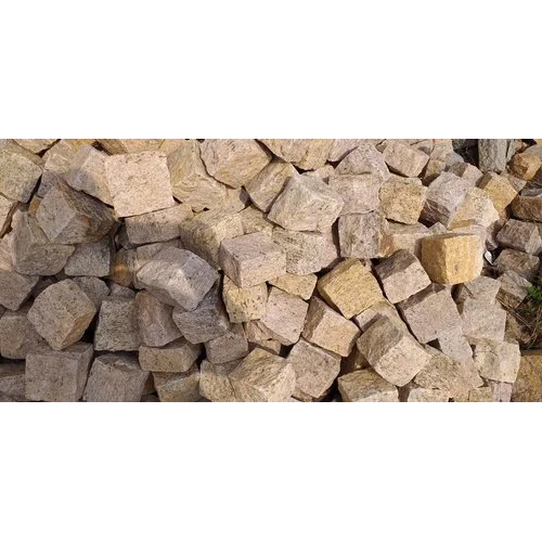 Setts Yellow Cobble Stone