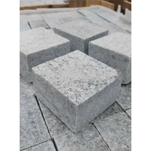 White Granite Cobble Stone - Artificial Stone Type: Solid Surface