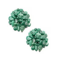 Green Colour Pebbles Stone - Artificial Stone Type: Solid Surface