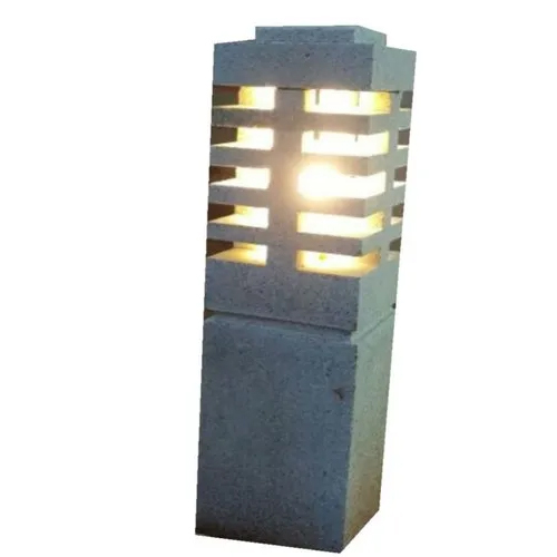 Garden Light Stone Pillar