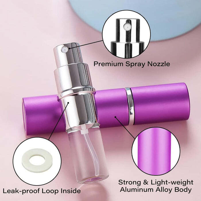 Perfume Bottle Refillable Fine Mist Perfume