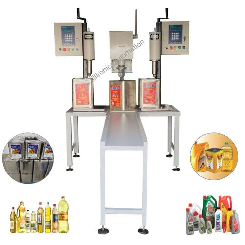 Automatic Double Head Liquid Filling Machine