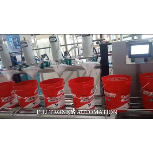 Automatic Lubricant Oil Filling Machine