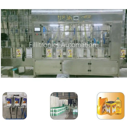 Automatic Weight Based Oil TIN Filling Machine