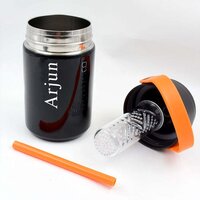 Bottle Vacuum Insulated Cup With Handle, Small Cup & Straw (500 ML)