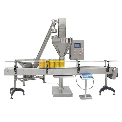 Automatic Auger Type Bottle Filling Machine - Voltage: 220 Volt (V)