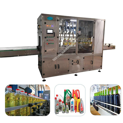 Automatic High Efficiency Oil Filling Machine