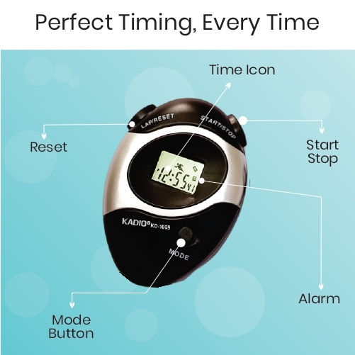 Digital LCD Stopwatch ( KADIO )