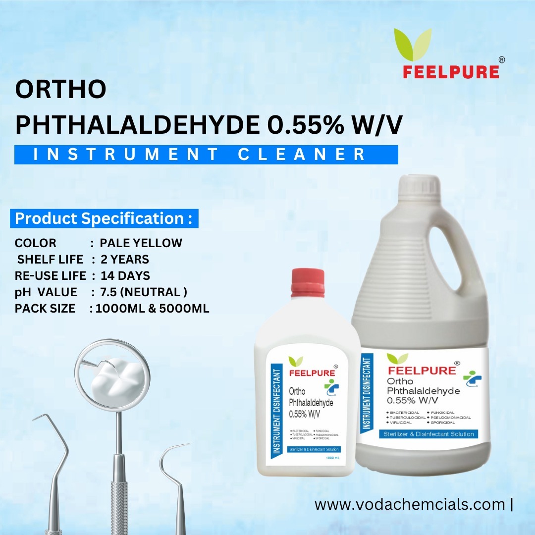 Ortho Phthalaldehyde 0.5% 1 Liter Instrument Disinfectant