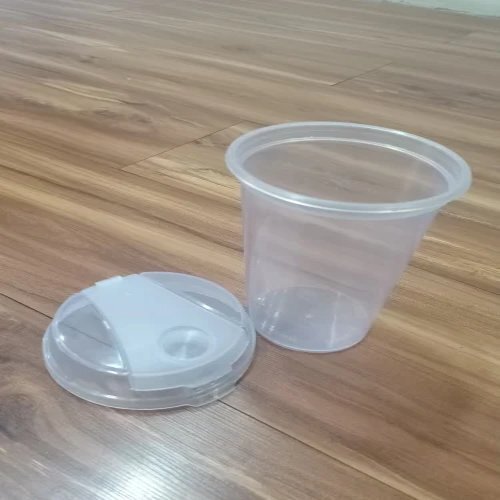 Plastic Glass - 350 Ml Capacity, Set Of 2, Transparent Solid Color, Lightweight Plastic, Leak-proof, Limited Heat Resistance, Disposable Design