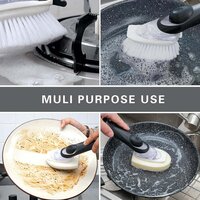 Dish Scrubber with Soap Dispenser