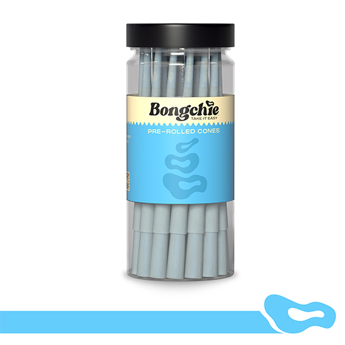 Blue Perfect Paper Roll In Jar