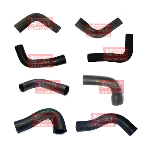 Automotive Hose Radiator Upper - Color: Black