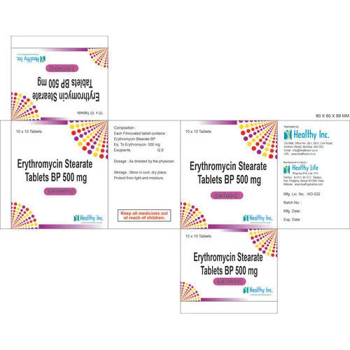 Erythromycin Stearate Tablet 500mg