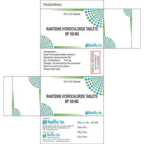 Ranitidine Hydrochloride Tablets USP