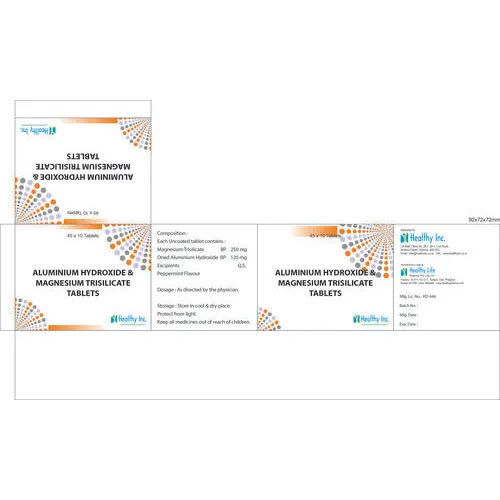 Aluminium Hydroxide Magnesium Trisilicate Tablet Nfi - Dosage Form: Tabet