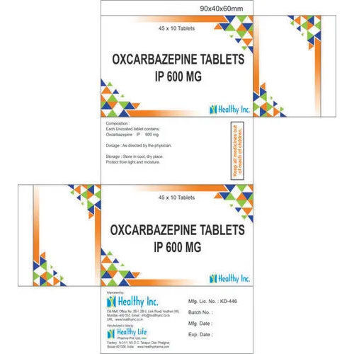 600 Mg Oxcarbazepine Tablets Ip - Drug Type: General Medicines