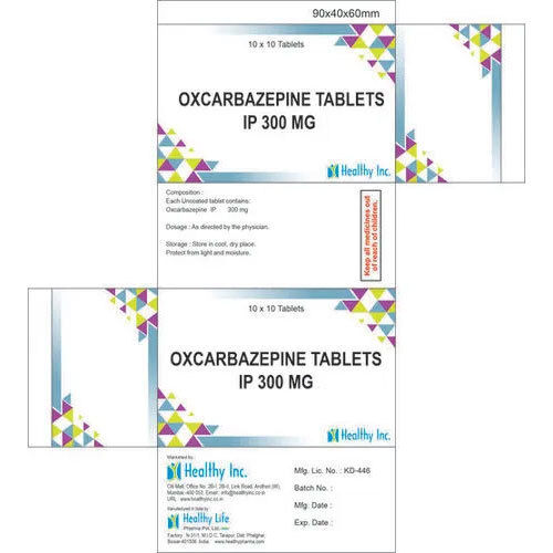 300 mg Oxcarbazepine Tablets IP