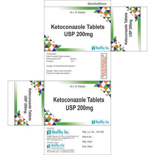 200 Mg Ketoconazole Usp Capsule - Drug Type: General Medicines