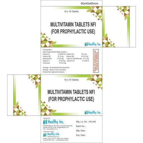 Multivitamin Tablets NFI