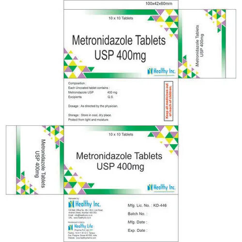 400 Mg Metronidazole Tablets Ip - Grade: Medical