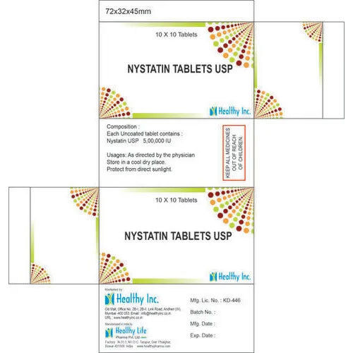 Nystatin Tablets Usp - Grade: Medical