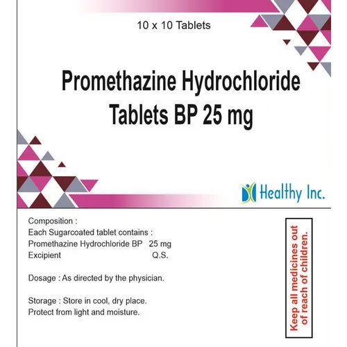 25mg Promethazine Hydrochloride Tablets BP