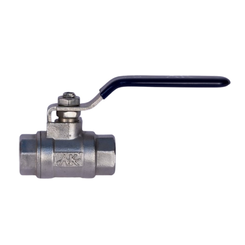 1PC Screwed End Ball Valve - Stainless Steel, Size 15mm to 50mm, Polished Finish | Customized Port Size, Easy Installation for Industrial Use