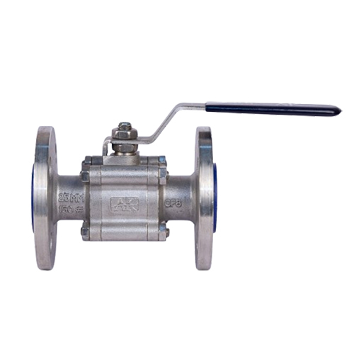 3PC Flange End Ball Valve - Stainless Steel, Customized Port Size, Polished Finish | Versatile for Industrial Applications, Reliable Fluid Control