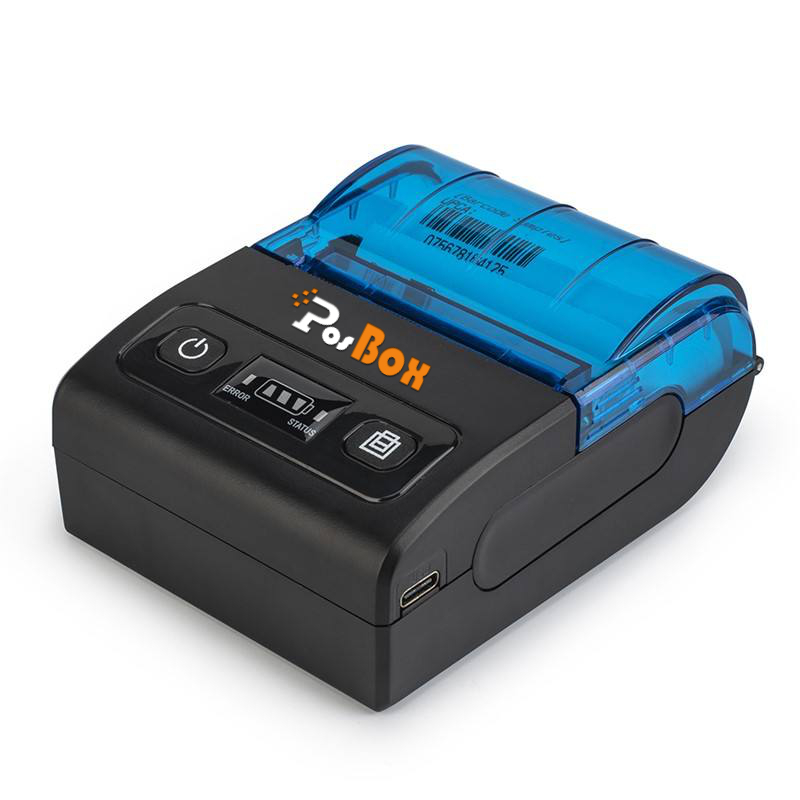 58mm Wireless Portable Thermal Receipt Printer Size: Different Available