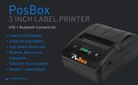 3 Inch Portable Label And Receipt Thermal Printer