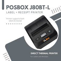 3 Inch Portable Label And Receipt Thermal Printer