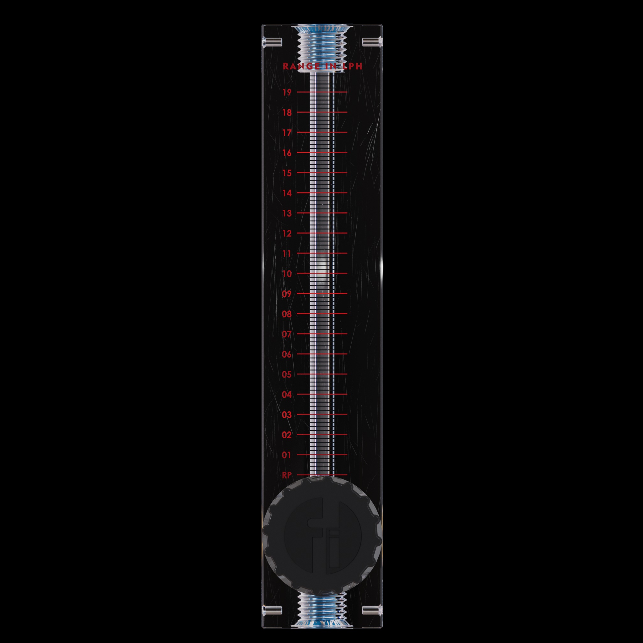 Low Flow Rotameter - Accuracy: 98 %