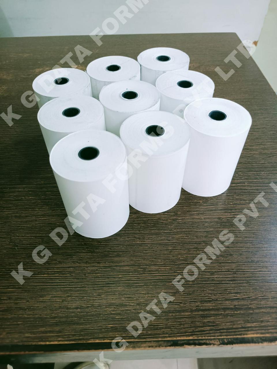 White Thermal Paper Rolls