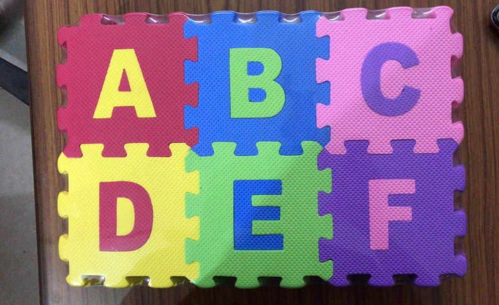 Eva Puzzle Mat - Back Material: Rubber Tpr