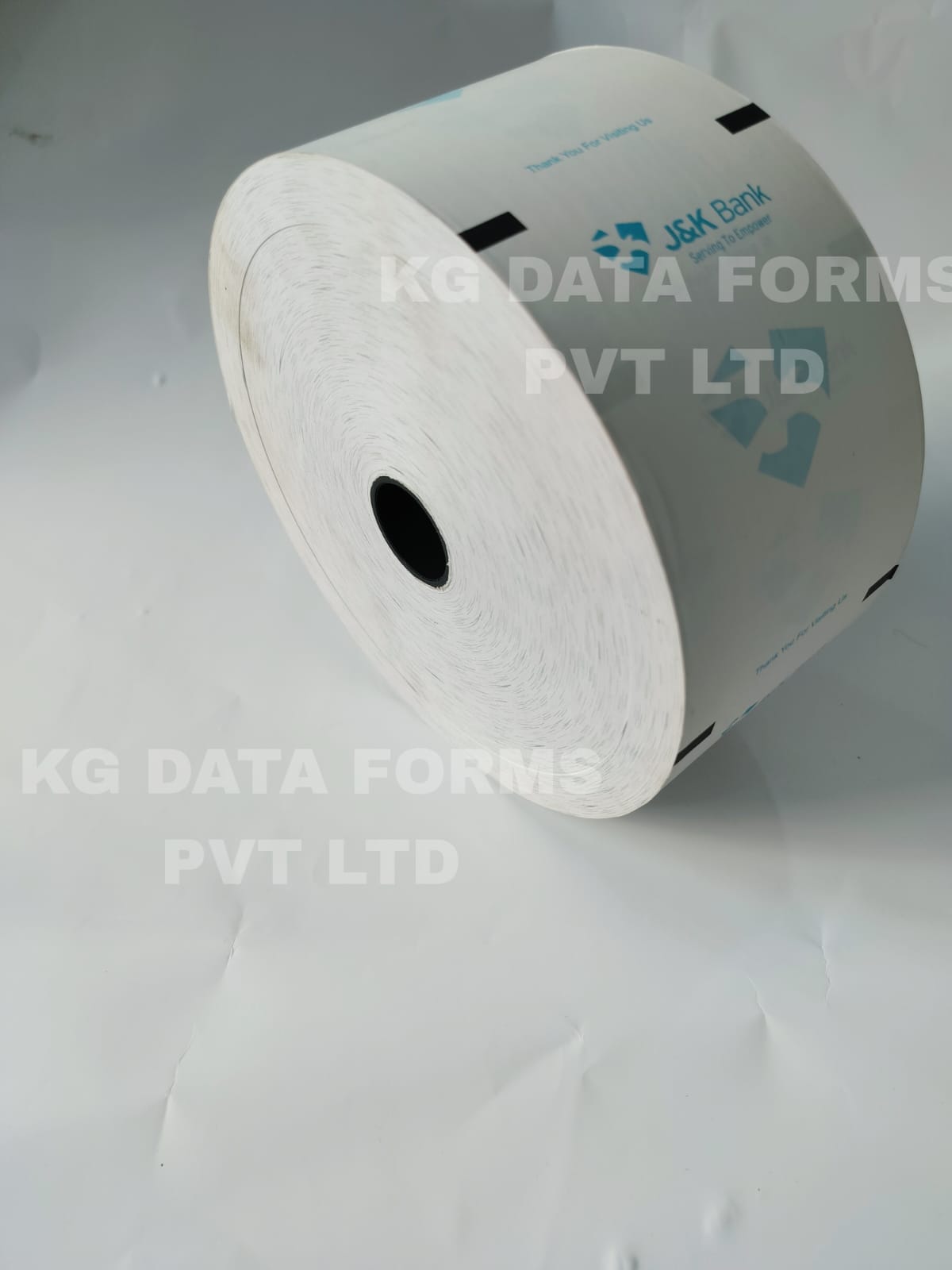 Atm Paper Roll - Coating Material: Black Ink