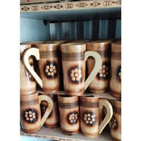Brown Bamboo Mug - Color: Different Available