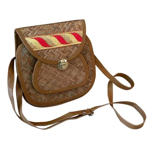 Bamboo Ladies Shoulder Bag - Color: Different Available