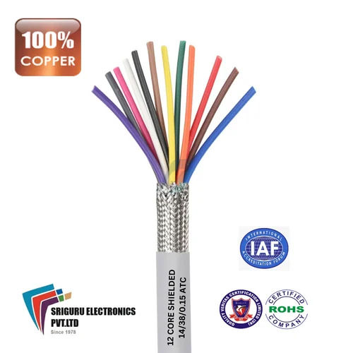 12 Core Shielded Cable 0.25 SQ mm ATC