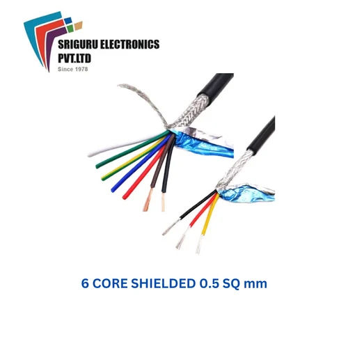 6 Core Shielded 0.5 SQ mm ABC