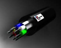 6 Core Load Cell Cables - Color: Silver