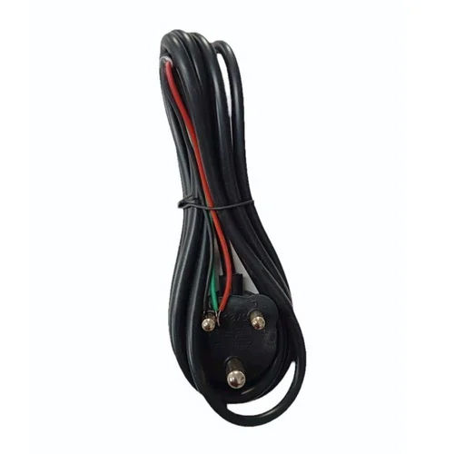 3 Pin Black Power Supply Cord