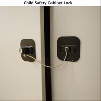 Mitsico Refrigerator Locks Door, Fridge Lock with Keys, File Drawer and Child Safety Cabinet Lock