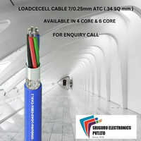 4c X 0.5 Sq Mm Load Cell Cable - Color: Blue